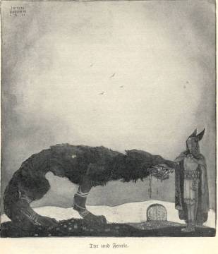 John_Bauer-Tyr_and_Fenrir