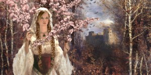 Lady of Shallot Wallpaper