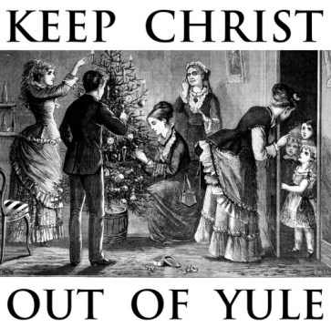 Victorian era engraving depicting adults decorating Christmas tree while impatient children are kept at bay. (Photo by Time Life Pictures/Mansell/Time Life Pictures/Getty Images)